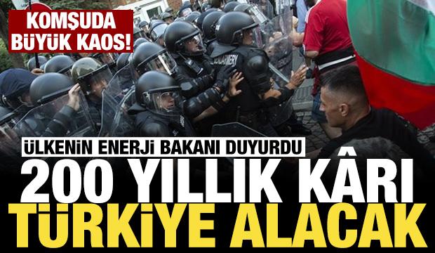 Komşuda büyük kaos: Ülkenin Enerji Bakanı "200 yıllık kârı Türkiye alacak" dedi!