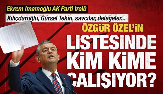 Özgür Özel'e göre herkes suçlu CHP suçsuz