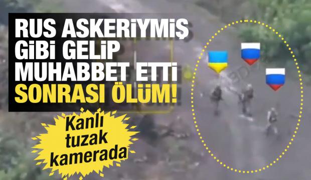 Rus askeriymiş gibi gelip muhabbet etti sonrası ölüm! Kanlı tuzak kamerada