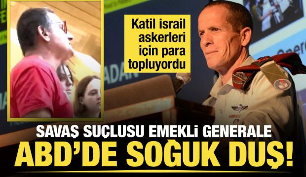 Savaş suçlusu emekli generale ABD'de soğuk duş! İsrail askerleri için para topluyordu