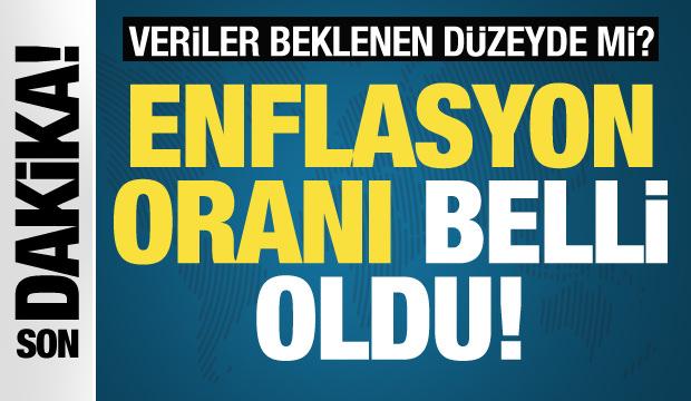 Son dakika... Enflasyon oranı belli oldu! TÜFE aylık %2,04 arttı...