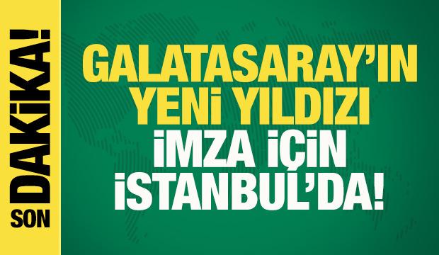Taraftar ısrarla istedi! Galatasaray'ın yeni yıldızı imza için İstanbul'a geldi