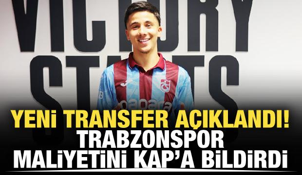 Trabzonspor, yeni orta sahasını açıkladı! İşte maliyeti