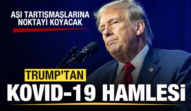 Trump'tan Kovid-19 aşılarıyla ilgili çağrı! Tartışmalara noktayı koyacak