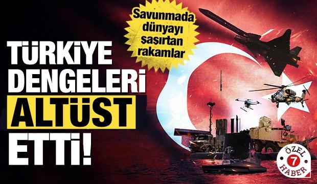 Türkiye savunma sanayiinde istatistikleri alt üst etti: Yüzde 2 ile yüzde 29'luk başarı!