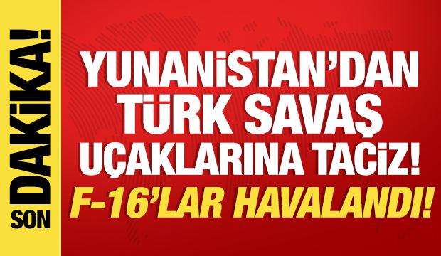 Yunanistan'dan Türkiye'nin Deniz Karakol Uçağına müdahale! F-16'lar havalandı