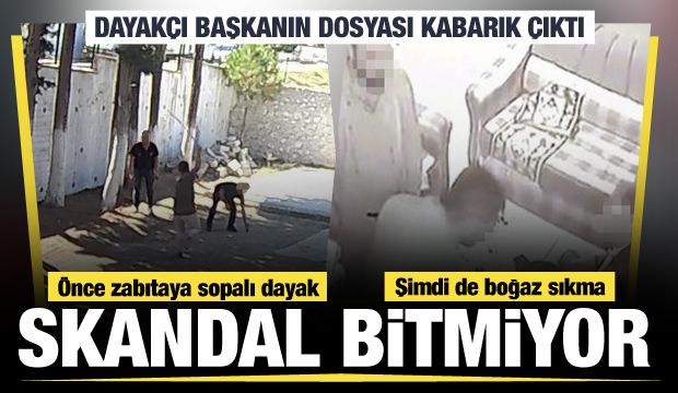 Zabıtayı sopayla dövmüştü! Dayakçı başkanın yeni şiddet görüntüsü ortaya çıktı