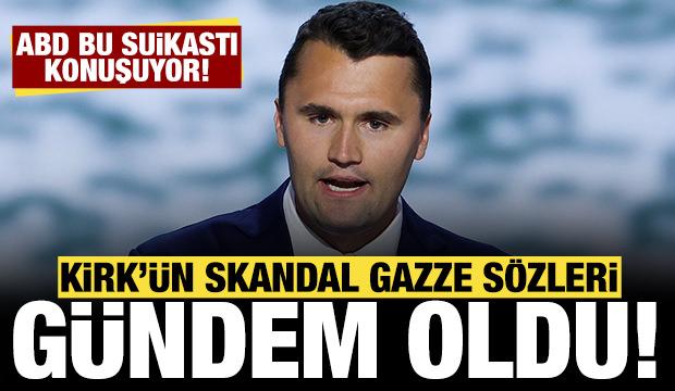 ABD suikasta uğrayan Kirk'ü konuşuyor: Skandal Gazze sözleri yeniden gündem oldu!