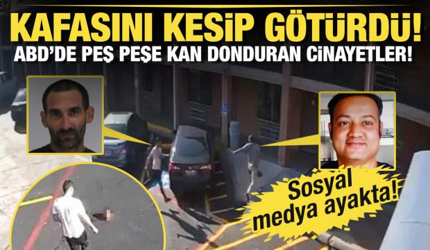 ABD'de kan donduran vahşet! Kafasını kesti çöpe attı