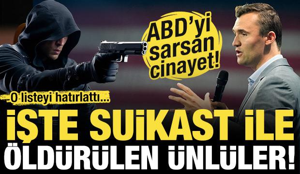 ABD'yi sarsan cinayet! İşte Suikast sonucu öldürülen ünlü isimler...