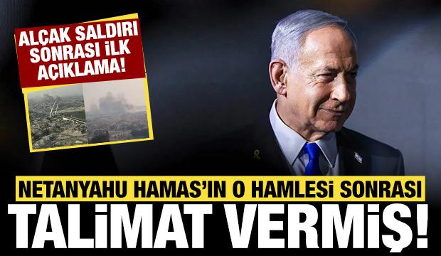 Alçak saldırının ardından Netanyahu'dan ilk açıklama geldi: Talimatı bu yüzden vermiş!