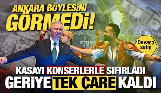 Belediye kasasını konserlerle sıfırladı! Tek çare arsalar... Mansur Yavaş'tan devasa satış