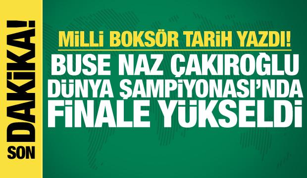 Buse Naz Çakıroğlu Dünya Boks Şampiyonası'nda finalde!