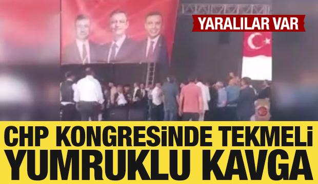  CHP Esenyurt İlçe Kongresinde kavga çıktı