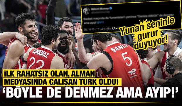 'Denize döktük' yorumu canlarını sıktı... Alman medyasında çalışan Türk'ten tepki 
