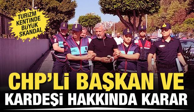 Eski Manavgat Belediye Başkanı Sözen ile kardeşi tutuklandı