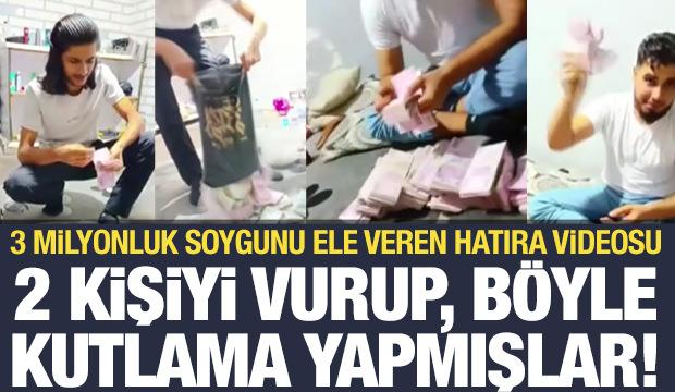 Film sahnesi gibi soygun: 3 milyonluk altını çaldılar, paraları sayıp video çektiler