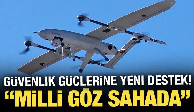 Güvenlik güçlerine yeni destek: "Milli Göz" sahada