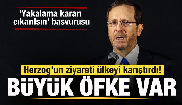 Herzog'un ziyareti İngiltere'yi karıştırdı! 'Yakalama kararı çıkarılsın' başvurusu