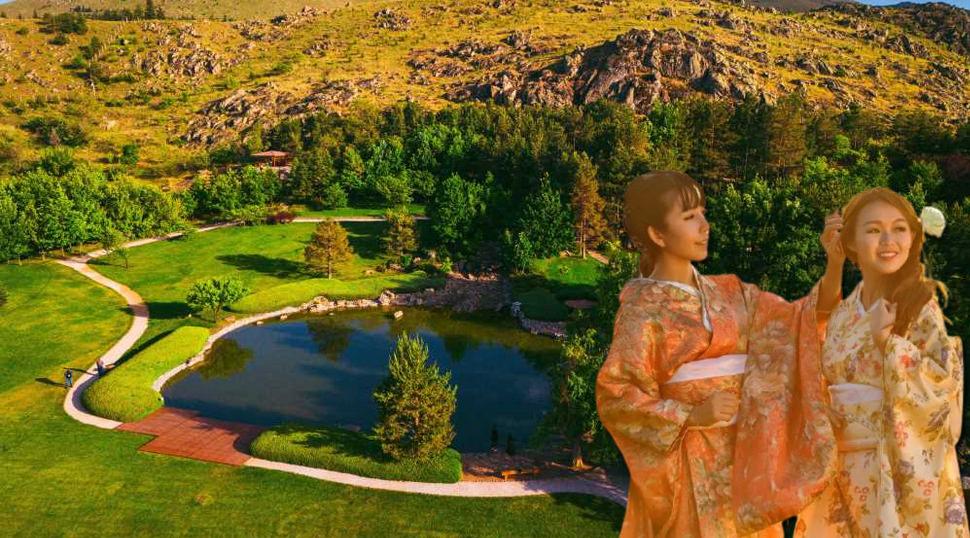 İç Anadolu'da küçük Japon köyü: 32 yıldır turistler akın ediyor