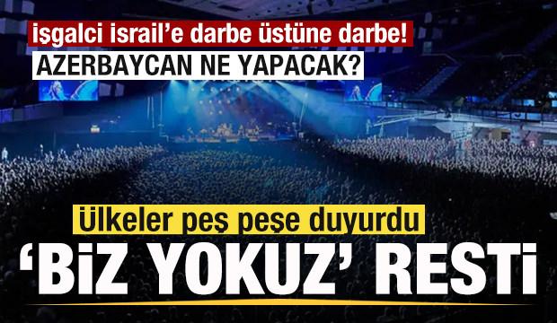 İsrail'e darbe üstüne darbe! 5 ülkeden 'Biz yokuz' resti! Gözler Azerbaycan'a çevrildi