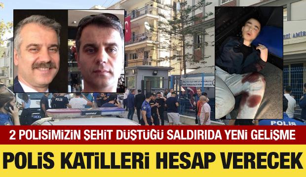 İzmir'de 2 polisin şehit olduğu silahlı saldırıya ilişkin yeni gelişme