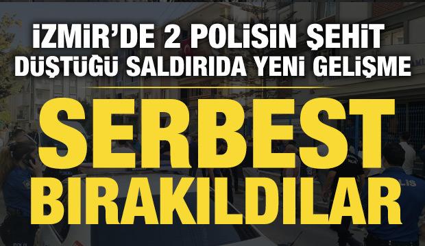 İzmir'deki karakol saldırısında yeni gelişme: Serbest bırakıldılar