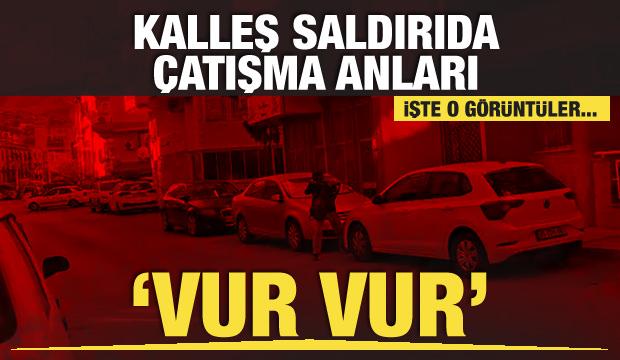 İzmir'deki saldırıda çatışma anları ortaya çıktı!