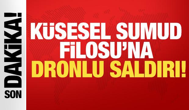 Küresel Sumud Filosu'ndaki gemiye dronlu saldırı