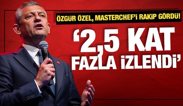 Özgür Özel reyting derdinde! “Masterchef’ten 2.5 kat fazla izlendi”