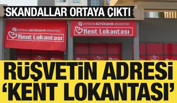 Rüşvetin adresi 'Kent Lokantası': 5 dükkan, 150 bin liraya belediyeye kiralandı