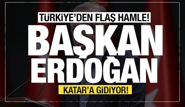Son dakika... Cumhurbaşkanı Erdoğan, Katar'ı ziyaret edecek!