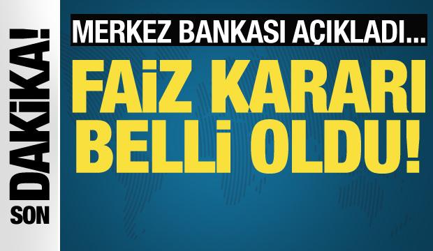 Son dakika... Faiz kararı belli oldu! Merkez Bankası indirime gitti...