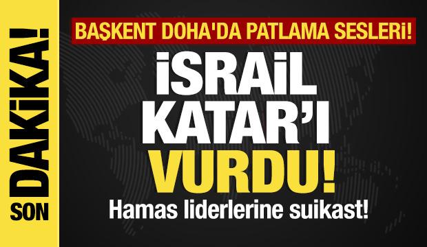 Son dakika...Katar'da kırmızı alarm! Başkent Doha'da patlama sesleri