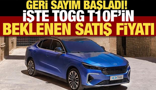 TOGG Sedan T10F için ön sipariş başlıyor: Beklenen satış fiyatı açıklandı