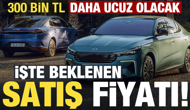 TOGG Sedan T10F için ön sipariş başlıyor: Beklenen satış fiyatı açıklandı
