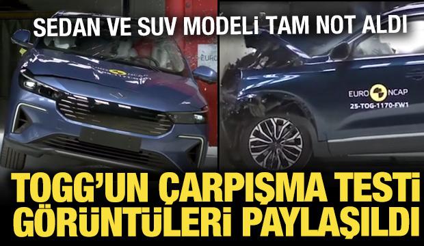 Togg'a Euro NCAP'ten 5 yıldız!