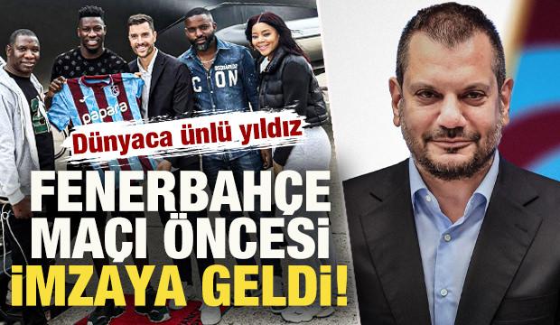 Trabzonspor, F.Bahçe maçı öncesi Onana'yı imzaya getirdi! İşte ilk sözleri
