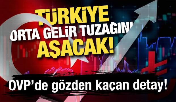 Türkiye orta gelir tuzağını aşacak! OVP'de gözden kaçan detay!