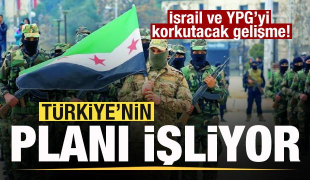 Türkiye'nin Suriye'de planı işliyor! İsrail ve YPG'yi korkutacak gelişme!
