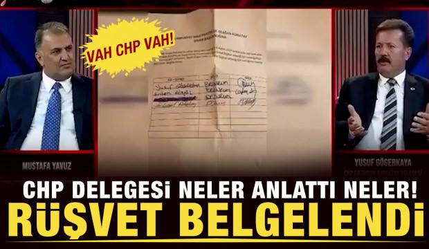 Vah CHP vah! CHP delegesi canlı yayında oyunu nasıl sattığını açıkladı!