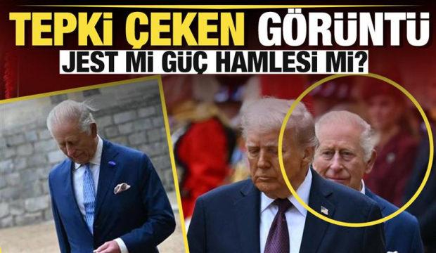 ABD Başkanı Trump ev Kral Charles görüntüsüne 2 farklı yorum!