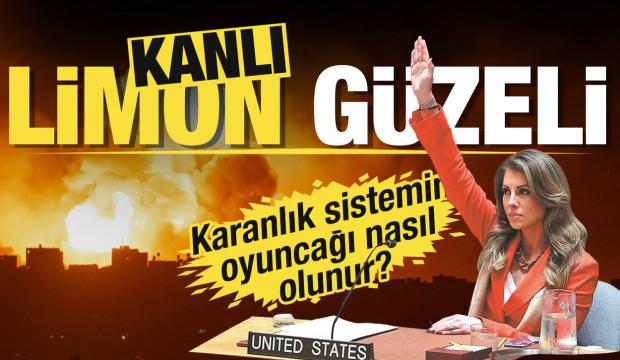 ABD ulusu adına, İsrail’in soykırımına kalkan olan bir el