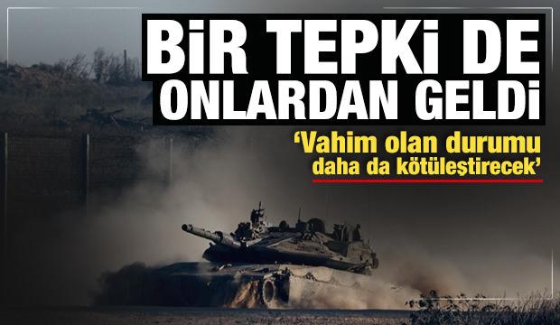 AB'den İsrail'in kara saldırısına sert tepki