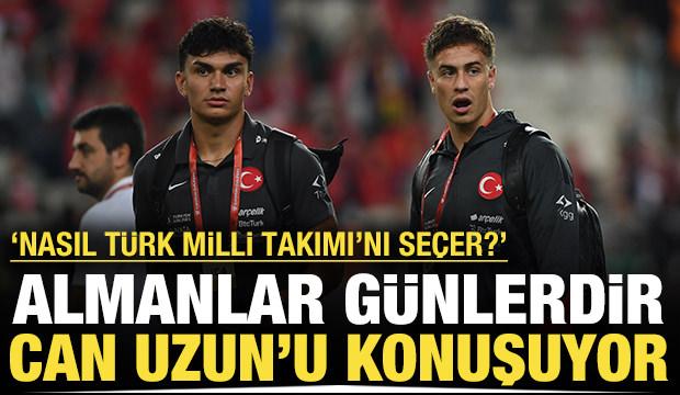 Almanlar sadece Can Uzun'u konuşuyor: 'Nasıl Türk Milli Takımı'nı seçer?'