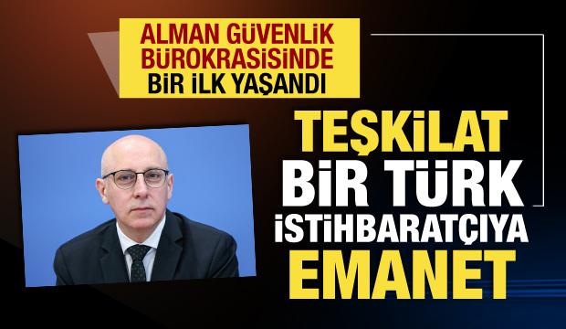 Almanya, istihbaratın başına bir Türk'ü atadı