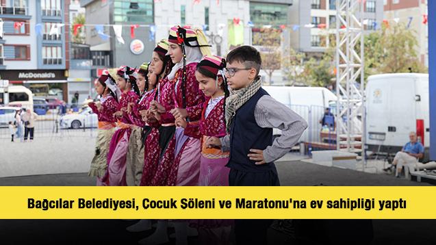 Bağcılar Belediyesi, Çocuk Şöleni ve Maratonu'na ev sahipliği yaptı 