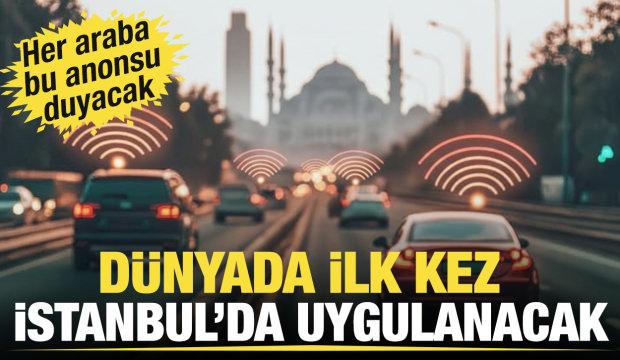 Bu bir ilk! Artık sürücülere radyo frekansı üzerinden de uyarı yapılacak,