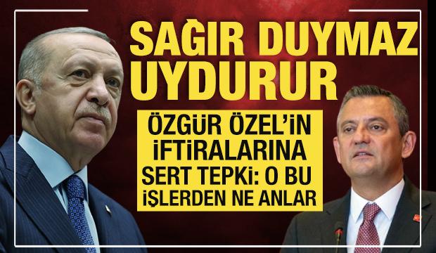 Cumhurbaşkanı Erdoğan Özgür Özel'in asılsız iddialarına cevap verdi