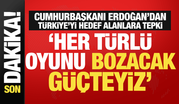 Cumhurbaşkanı Erdoğan'dan önemli açıklamalar